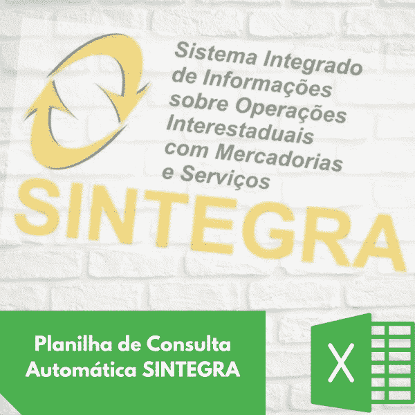 Planilha Excel De Consulta Sintegra Gest O Office Vba