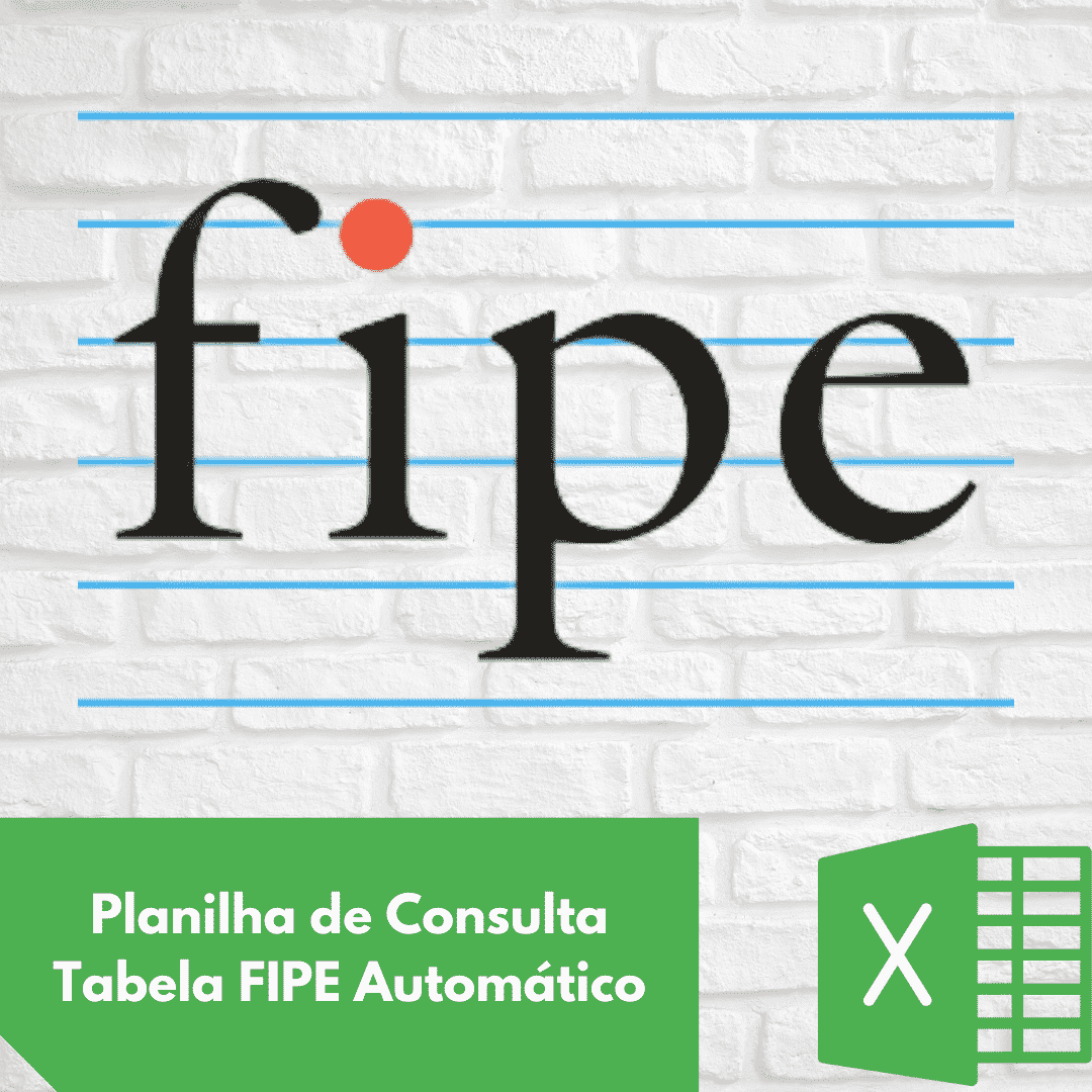 Planilha Excel de Consulta tabela FIPE – Gestão Office VBA
